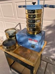 Gilson Shaker Model No. SS-15, With 9 And 3 Bottom Catch Trays. Fixed Price $900.00.
