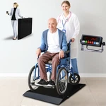 Refurbished 1000LB Wheelchair Scale W/ Indicator Ultra Portable Durable Ada. Fixed Price $299.99.