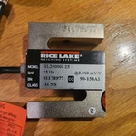 Rice Lake Weighing Systems Load Cell RL20000I-25 New Open Box. Fixed Price $120.00.
