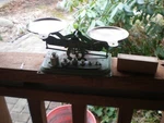 Vintage Antique Pelouze No. 8 Rexo Scale Complete Box Working Paperwork. Fixed Price $29.00.