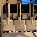 Set Of Three Sartorius Tacta Mechanical Pipette, 8 Channel 30-300 Ul Volume. Fixed Price $200.00.
