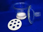Pyrex Glass Desiccator Vacuum Jar Lab Dry 20CM 200MM With Fisher Ceramic Tray. Fixed Price $65.00.