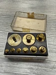 Vintage Ohaus Scale Fractional Metric Weights Set. Fixed Price $19.98.