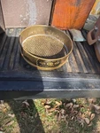 U Standard No. 4.76MM .187IN Fischer Scientific Brass Sieve Strainer Sifter. Fixed Price $24.99.