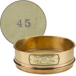 No. 45; 355 M/0.0139 Dual Manufacturing Standard Testing Sieve. Fixed Price $81.95.