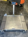Mettler Toledo PUA669 Custom Floor Scale 2500 Lb, Display IND560 Harsh, Freight. Fixed Price $2790.00.