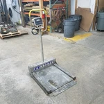 Avery Weigh-tronix ZM201-SD2, 30"X24" Rolling Scale. Cap. 10,000 Lbs Used. Fixed Price $854.99.