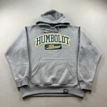 Humboldt State Hoodie Sweatshirt Mens Small Gray Fleece Lumberjacks University. Fixed Price $25.99.