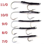 1 To 5 Pcs Double Stainless Steel Hook Big Game Tuna Shark Wahoo Rig Choose Size. Fixed Price $12.99.
