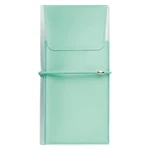 Lihit Lab. Pvc Flat Pencil Case Transparent Slim Alclea Light Green A7941-19. Fixed Price $29.21.