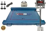 24" X 30" Floor Scale Drum + Indicator 1,000 Lb Legal For Trade Printer. Fixed Price $1195.00.