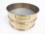 Dual Manufacturing Co Astm E-11 Sieve 1180 Um 250 12" Brass Stainless Mesh. Fixed Price $74.99.