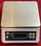 Used Measuretek 12R990 Washdown Bench SCALE,DIGITAL,3KG/6.6 Lb.. Fixed Price $161.60.