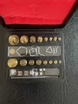 Troemner Apothecary Pharmacy Calibration Scale Weight 32 Pc Set - Oz/gm/mg. Fixed Price $250.00.