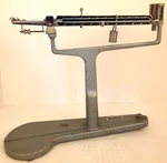 Vtg Stainless Scale 1.0 Gram Welch Scientific Co Triple Beam Patent NO.1872465. Fixed Price $23.88.