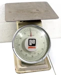 Pelouze 60LB Large Commercial Scale Model 1060 Temperature Compensated Works. Fixed Price $129.99.