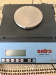 Setra Quick Counting Scale Stainless Steel Platform Digital Display. Fixed Price $325.00.