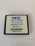 Nec FM64(2) (750532) Compact Flash Voice Mail Card. Fixed Price $74.95.