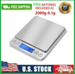 Accurate Jewelry Gold Coin Food Gram Pocket Digital Scale Silver 2000G 0.1G Us. Fixed Price $7.99.