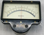 Hp Hewlett Packard 1120-0394 B Lags Leads Degrees Meter. Fixed Price $26.24.
