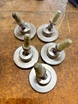 Fairbanks Floor Scale Platform Hopper Load Cell Adjustable Swivel Feet Qty 5. Fixed Price $59.99.