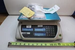 Used Pris Model JS-06DH+ Capacity 6KG Balance Counting Scale. Fixed Price $180.00.