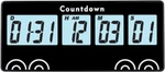 Digital 9999 Days Countdown Timer,calendar & Clock Display,daily Alarm Reminder. Fixed Price $15.99.