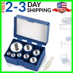 8PCS 1000G Calibration Weights, Gram Precision Steel Scale Weight.... Fixed Price $34.99.