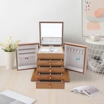 5 Tiers Jewery Box, Necklaces/bracelets/rings Organizer, Tabletop Storage. Fixed Price $64.15.
