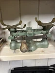 Vintage Detecto Scales New York, N.y. Cast Iron. Fixed Price $50.00.