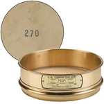 No. 270; 53 M/0.0021 Dual Manufacturing Standard Testing Sieve. Fixed Price $127.25.