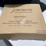 Detecto Slim Talking Health Scale (400 Lb Capacity) English Or Spanish, New. Fixed Price $24.77.