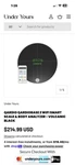 Qardiobase 2 Wifi Smart Scale & Body Analyzer - Volcanic Black. Fixed Price $50.00.