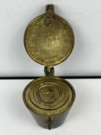 Nested Set Of Brass Apothecary Scale Cup Weights With Holder 6 1 Pound. Fixed Price $47.38.