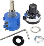 50K Ohm Resistor 10 Turn Wirewound Potentiometer 2W 6MM Shaft Style:. Fixed Price $15.74.