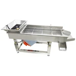 110V Dual Motor Stainless Steel Sieve Linear Vibrating Screen 8MM Sifter Shaker. Fixed Price $1682.60.