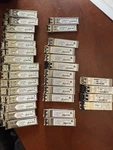 Mix Of Finisar / Intel Qlogic 8GB Fibre Channel Sfp+ Optical Transceivers. Fixed Price $120.00.