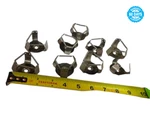 (9) Shaker Metal Holders Flask Clamps 2 Inch Di. Fixed Price $245.00.