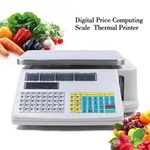66LBS Digital Label Printing Computing Scale Price Market Printer Food Usa. Fixed Price $227.68.
