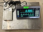 Mettler Toledo Model 2097 Scale Platform & ID7 Weighing Terminal 0.05-400LBS Ran. Fixed Price $1284.00.