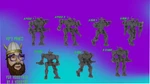 Nexus Aka "star Python" Alternate Mech Model For Battletech 6MM-10MM-15MM Rlws. Fixed Price $35.00.