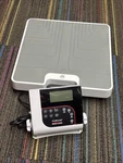 Rice Lake 121304 150-10-7 Digital Physician Scale Floor-level, 550LB X 0.2LB. Fixed Price $56.25.