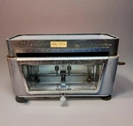 Torsion Balance Co RX-1 Lab Scale 120G Cap. Glass Case Eli Lilly Grains Gram Vtg. Fixed Price $199.95.