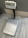 A&d FG-60KAL Platform Scale, 150LB X 0.01LB With Large And Column. Fixed Price $350.00.