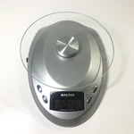 Salter Silver Digital Electronic Kitchen Scale With Glass Platform Model 6300. Fixed Price $12.00.