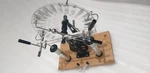 Wimshurst Machine Hand Crank Static Electricity Generator Physics Lab Model. Fixed Price $202.35.