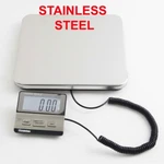 Heavy Duty Digital Shipping Postal Parcel Scale 440 Lbs Capacity Stainless Steel. Fixed Price $36.99.