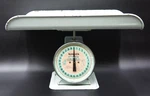 Vtg Hanson Pound Max Nursery Scale Model 3025 Light Mint Color As Is. Fixed Price $13.00.