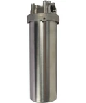 304 Stainless Steel Filter Housing For 10" Cartridges, 3/4" Npt Pressure 72PSI. Fixed Price $79.90.