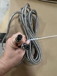 15' Cable Satinless With Connectors For LP7510B Indicator Floor Scale, 4+5. Fixed Price $88.00.